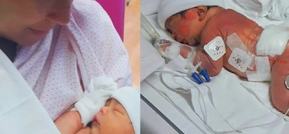 Ligtas na siya! Ex-PBB Housemate Wendy thankful for baby’s operation going well