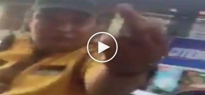 Rude Makati traffic enforcer throws middle finger at driver for allegedly failing to extort money