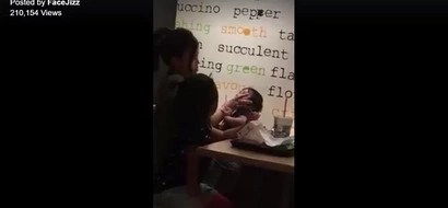 WATCH: Woman abusing baby in McDonald’s will break your heart