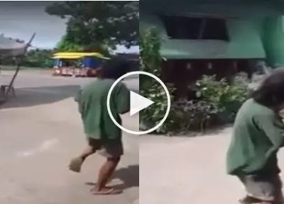 #GoodVibes : Old man shows powerful 'Tatlong Bibe' moves