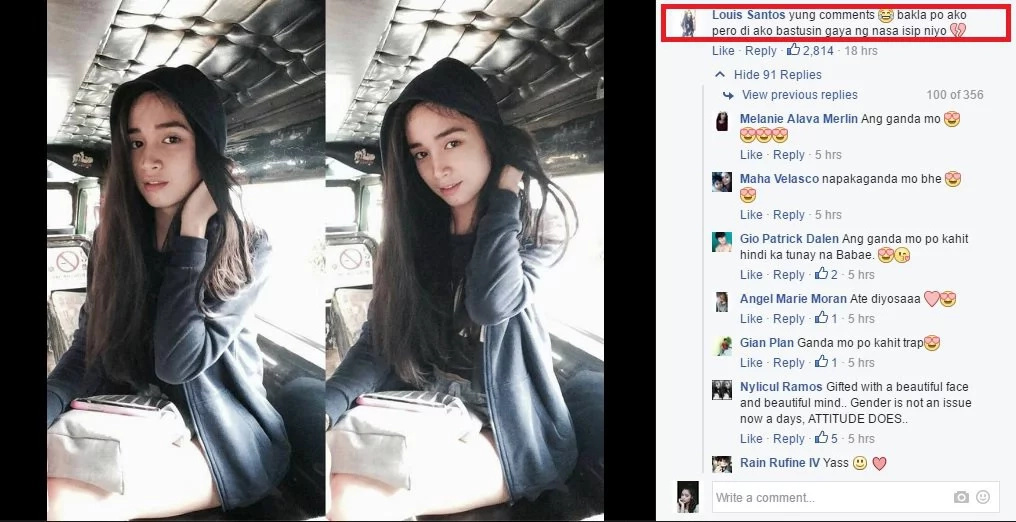 Secret behind photo of beautiful 'lady' shocks netizens Secret behind photo of beautiful 'lady' shocks netizens