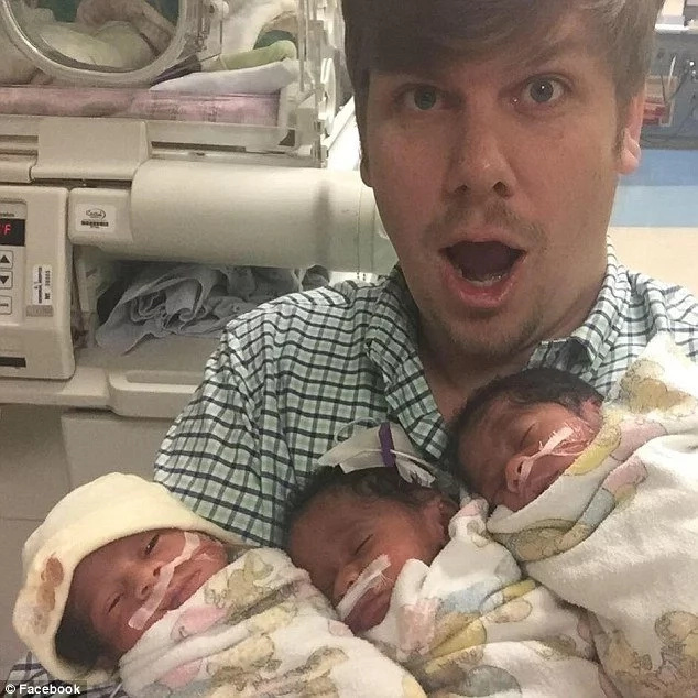 White couple give birth to African triplets and the internet adores them White couple give birth to African triplets and the internet adores them