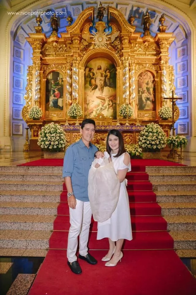 Photos from the baptism of Vic Sotto and Pauleen Luna's baby Talitha Photos from the baptism of Vic Sotto and Pauleen Luna's baby Talitha