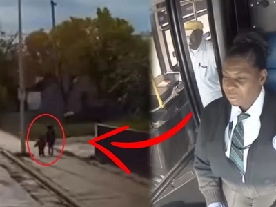 A bus driver noticed two kids walking so terrified, she made a decision that saved the children's lives!
