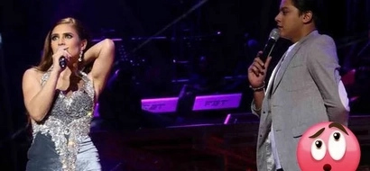 Hala ka! Vina shows off some skin after embarrassing wardrobe malfunction during concert