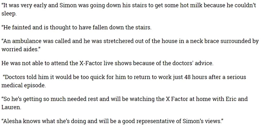 Simon Cowell rushed to hospital after being stretchered out of house Simon Cowell rushed to hospital after being stretchered out of house
