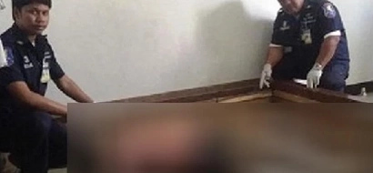 Yikes! Hotel guests were unaware that a DEAD BODY was under their bed