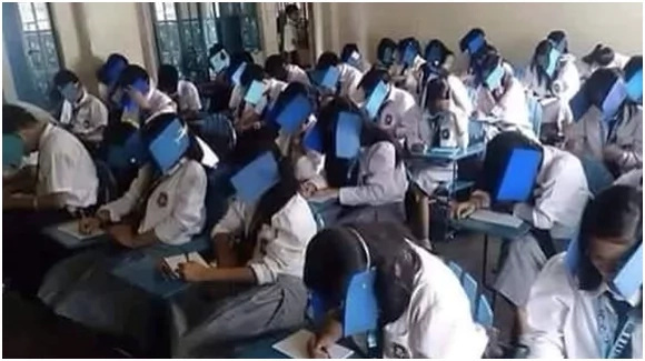 LOOK! Philippine school has a unique anti-cheating technique for students LOOK! Philippine school has a unique anti-cheating technique for students