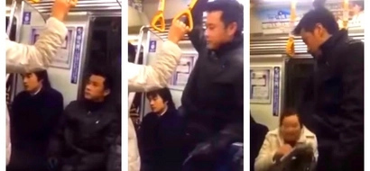 Jeric Raval offered his seat to a Japanese woman during a train ride in Japan! His action was caught on video and it went viral!