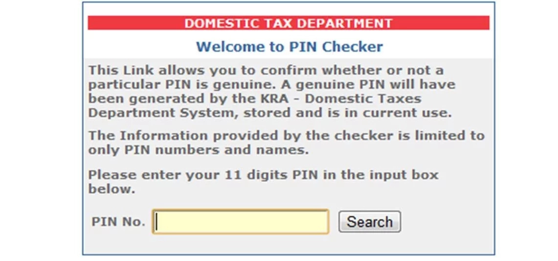 How to Check My KRA Pin Using ID Number Tuko.co.ke