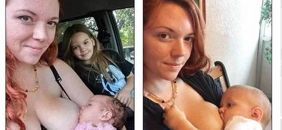 PHOTOS: Check out the woman who loves to breastfeed so much that she nurses her friends' children