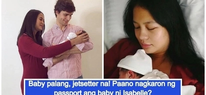 May special treatment dahil artista? Netizens ask how come Isabelle Daza got her baby a passport