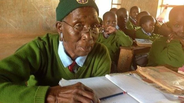 Meet Kenya's and world's arguably oldest primary school student