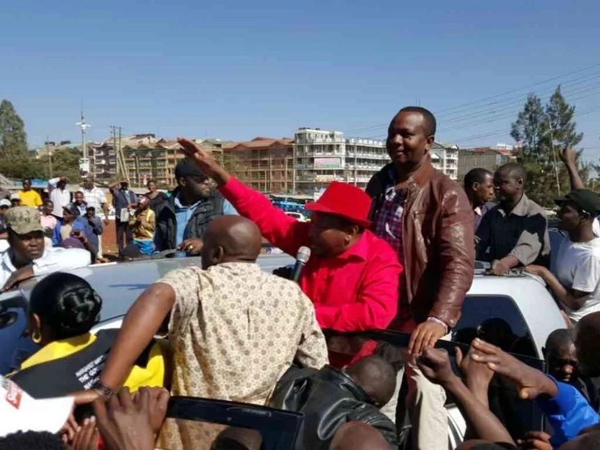 Sonko and Peter Kenneth supporters clash, GUNS unleashed