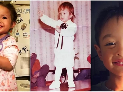 Sino ang nagmana sa kanya? Netizens are debating if this adorable baby photo of Ryan Agoncillo looks like Lucho o Baby Luna!