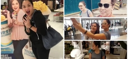 Judy Ann Santos is just like any ordinary citizen as she goes malling on her free time