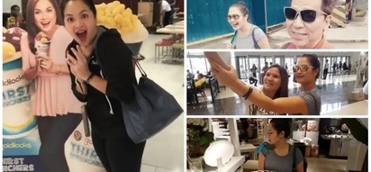 Judy Ann Santos is just like any ordinary citizen as she goes malling on her free time