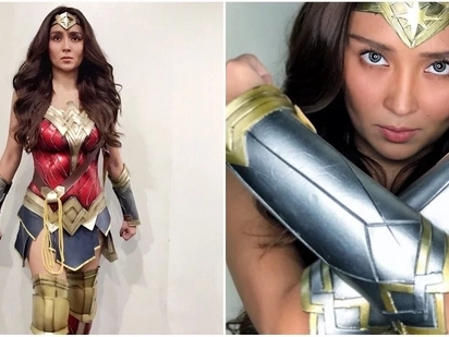 Move over Darna! Kathryn Bernardo stuns netizens in her Wonder Woman costume