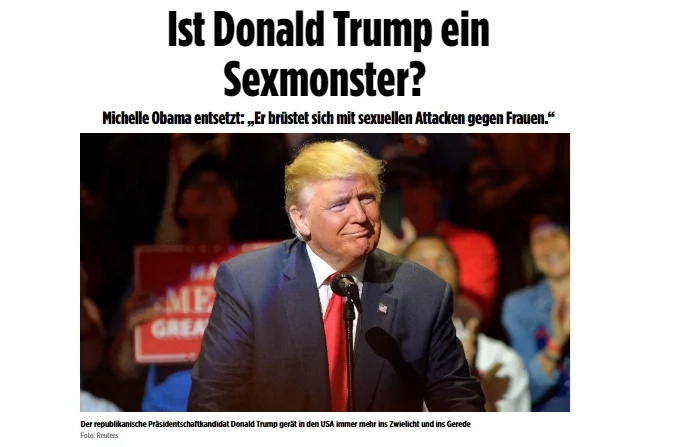 This German Newspaper Article About "SEXMONSTER TRUMP" Is Really Making People Laugh This German Newspaper Article About "SEXMONSTER TRUMP" Is Really Making People Laugh