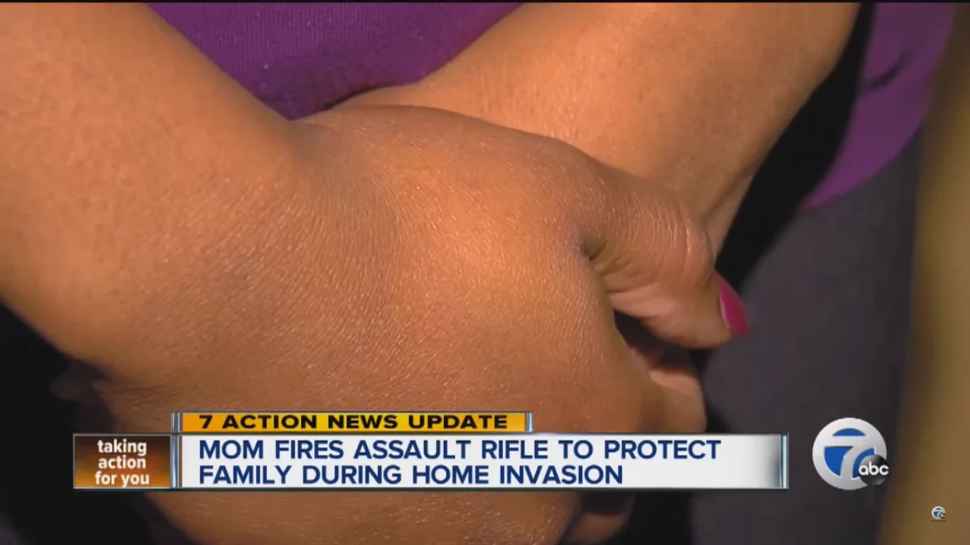 Mom Is Home With 2 Kids When She Sees 3 Punks Breaking In. Now Watch Her SHOCK Them All... Mom Is Home With 2 Kids When She Sees 3 Punks Breaking In. Now Watch Her SHOCK Them All...