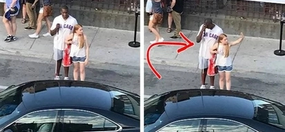 Kindhearted girl helps blind man get a taxi. Netizens are touched & inspired by her selfless action!