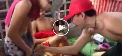 Aray ko po! Shocking Pinoy teens flick each other’s balls while playing rock-paper-scissors