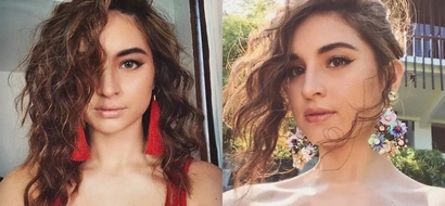 Bagay na Marimar! Coleen Garcia rocks her Spanish genes with this hairstyle