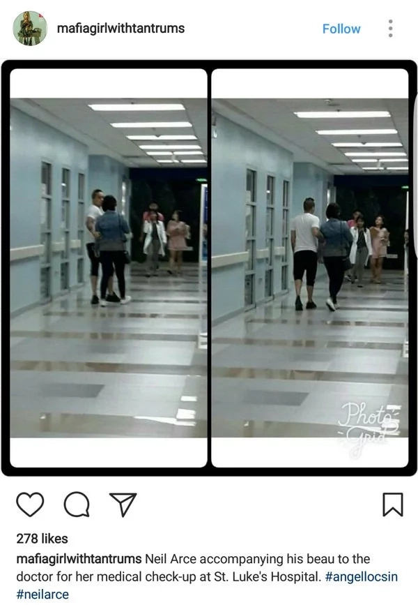 Neil Arce spotted bringing Angel Locsin to hospital Neil Arce spotted bringing Angel Locsin to hospital