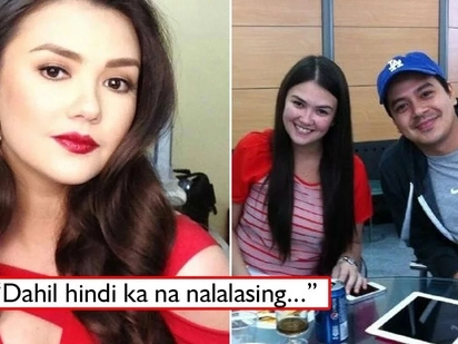 Di ako lasengga! Angelica Panganiban posts pic with 'nalalasing' caption and netizens believe she's throwing shade at ex-bf JLC
