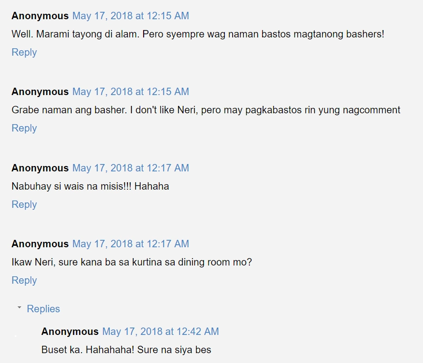 Netizens nag-react ng masabihan si Neri Naig na hindi si Chito Miranda ang ama ng anak niya Netizens nag-react ng masabihan si Neri Naig na hindi si Chito Miranda ang ama ng anak niya