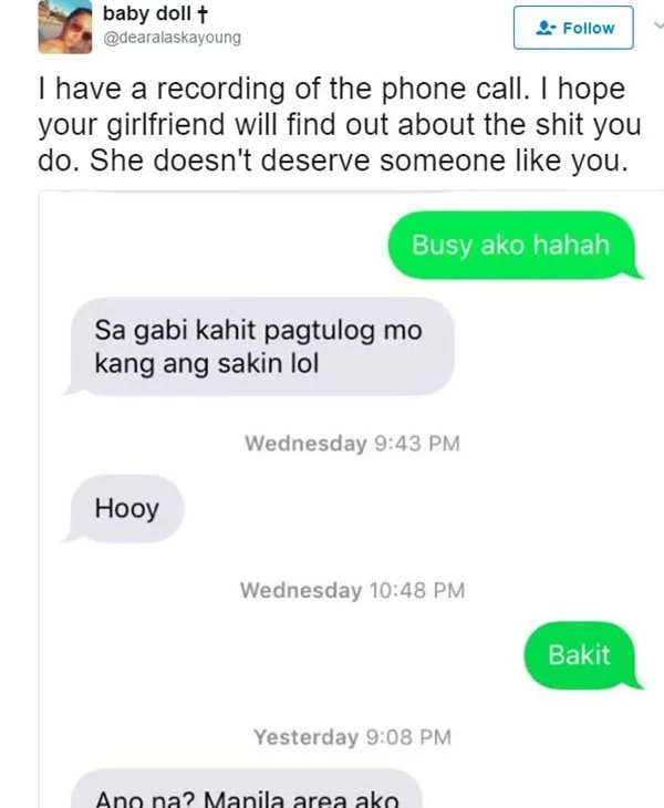 Jason Abalos Accused of Being 'Indecent' by this Netizen Jason Abalos Accused of Being 'Indecent' by this Netizen