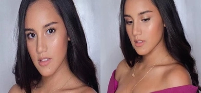 May pinagmanahan! Juliana Gomez is amazingly stunning in her prom dress!