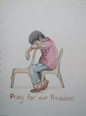 Filipinos pray for President Duterte Filipinos pray for President Duterte