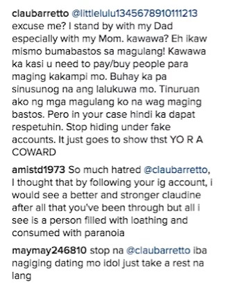 Claudine Barretto claps back at rude commenters: “Leave our family alone!” Claudine Barretto claps back at rude commenters: “Leave our family alone!”