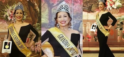 Gorgeous Pinay mamita wins Mrs. Grandma Universe 2017