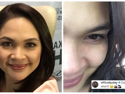 Para kay Mrs. Reyes! Judy Ann Santos chops off her locks for her upcoming film with Angelica Panganiban