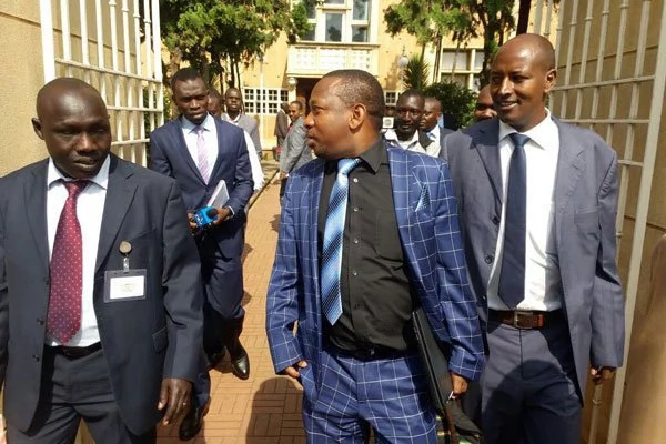 Mike Sonko and Evans Kidero exchange blows