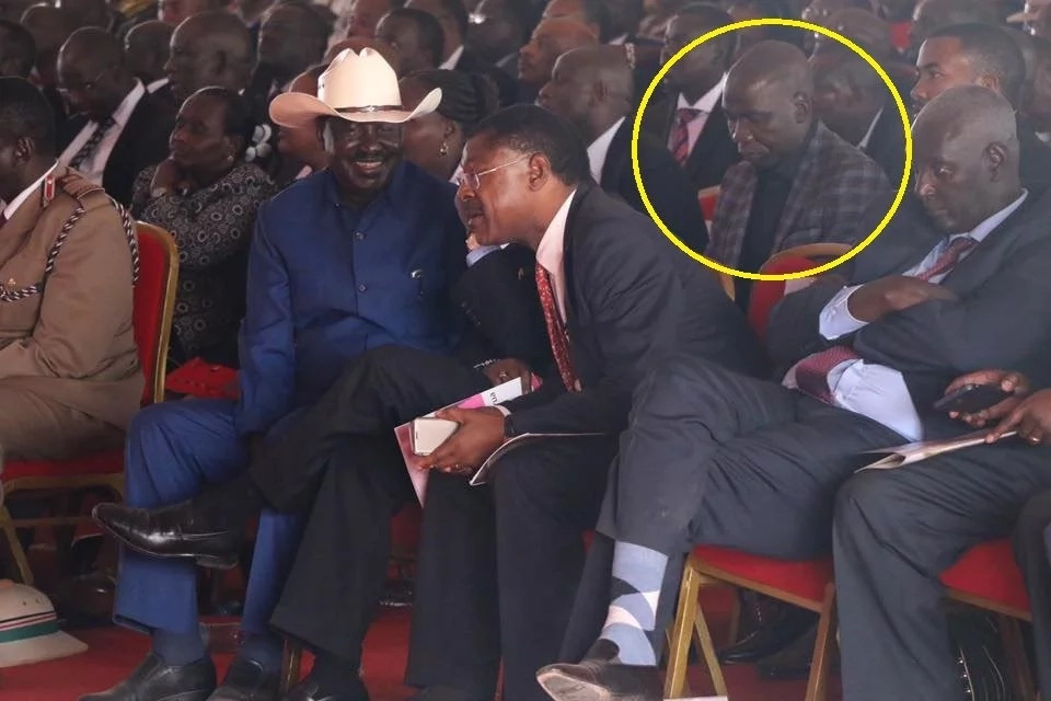 CORD leader Raila Odinga bodyguard