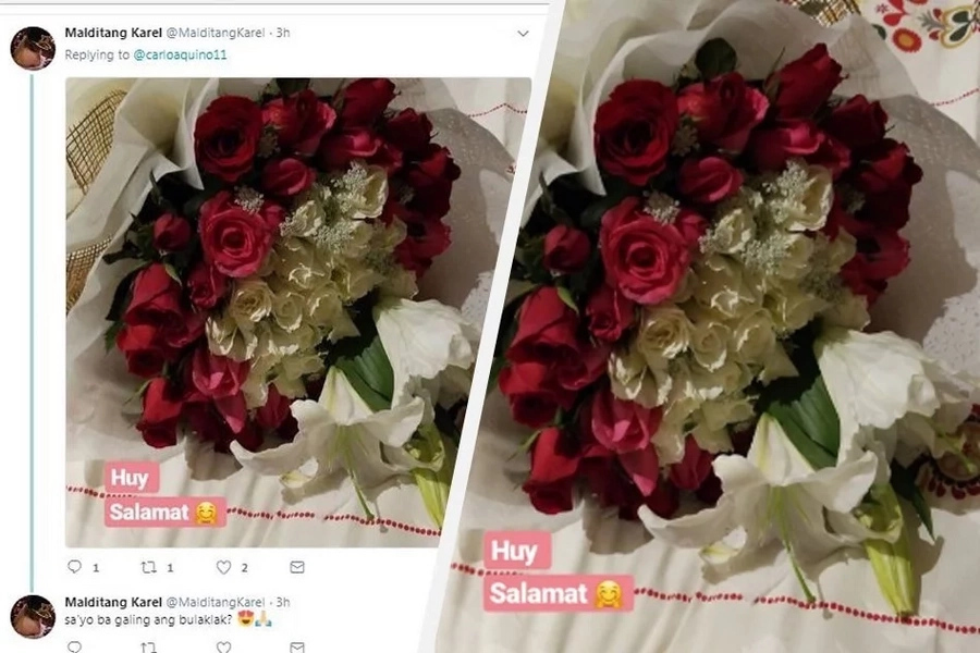 Umamin na! The Kapamilya actor who sent flowers to Angelica Panganiban has been revealed Umamin na! The Kapamilya actor who sent flowers to Angelica Panganiban has been revealed