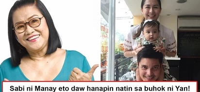 Siniwalat na finally ni Manay! Lolit Solis reveals the sign that fans should look for to determine if Marian Rivera is pregnant with Zia's sibling