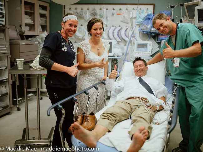 For Better or For Worse, In Sickness and In Health: This Couple’s First Test of Marriage Happened Just Moments After They Exchanged “I Do’s”! For Better or For Worse, In Sickness and In Health: This Couple’s First Test of Marriage Happened Just Moments After They Exchanged “I Do’s”!