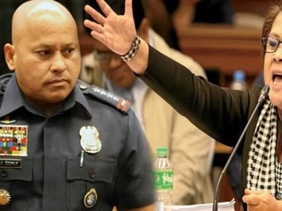 'Don't argue with me' - Furious De Lima tells sullen Bato at Senate hearing