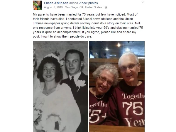 A couple celebrates their wedding anniversary and it goes viral! Why? A couple celebrates their wedding anniversary and it goes viral! Why?