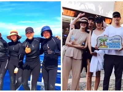 Wala tayong kaalam-alam! 'Goblin' star Kim Go Eun was in the Philippines and she even went scuba diving in Bohol