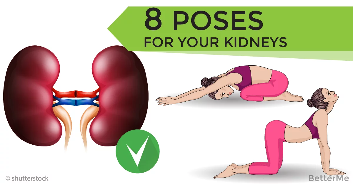 Keeping your kidneys healthy: 8 poses which will stimulate these vital