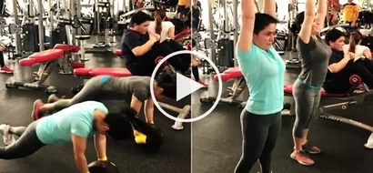 Jinkee Pacquiao and twin sister Janet's epic workout video wows netizens
