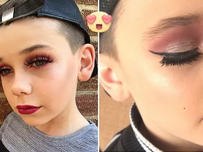 This 10-year-old boy takes the makeup industry by storm! He sure can give beauty bloggers a run for their money!