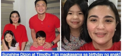 Buo ang pamilya! Sunshine Dizon and Timothy Tan celebrate daughter's 7th birthday