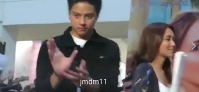 Daniel Padilla is completely surprised by what his fans did during a mall show