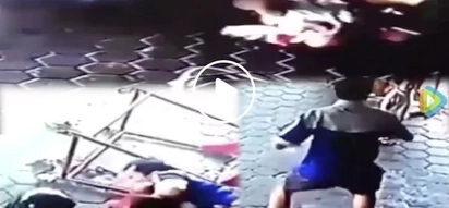 Heroic man saves two children from being crushed by car